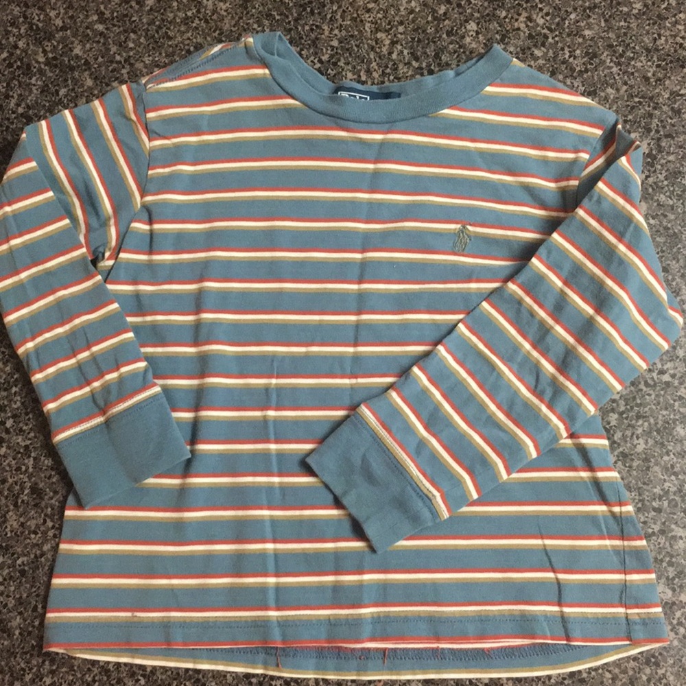 Long sleeved boys polo